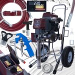 Zenthril comet t lp hyperelite ? station de peinture airless 3500w, 25mpa, 5l / min, buse 0, 039  brushless, ...