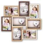 Zep montreaux galerie cadre photo bois marron 13x18 cm