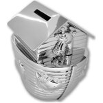Zilverstad - tirelire en argent pour enfant, cadeau �l�gant, arche de no� taille: 81x116x101 mm ugs : ...
