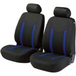 Walser - zipp - it basic hastings : housses de si�ge auto bleues pour deux si�ges avant avec syst�me ...
