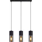 Suspension lampe pour table de salle � manger e27?3 ampoules led r�glables abat - jour moderne en verre ...