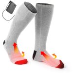Zoternen - chaussettes �lectriques, chaussettes chaudes d'hiver, chaussettes chauffantes � batterie s�che, ...