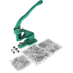 Zoternen - un kit de presse � ?illets manuelle avec 3 moules et 1500 ?illets (6 / 10 / 12 mm)