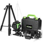 Zoternen - niveau laser multifonctionnel � 16 lignes, mise � niveau automatique de 3�, batterie li - ...