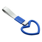 Zoternen - pendentif en forme de c?ur pour poign�e de bus avec dragonne et anneau en forme de c?ur