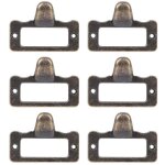 Zoternen - porte - �tiquette en bronze porte - cartes de visite en m�tal pour tiroirs et armoires porte ...