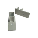 Zurfluh - feller arret bas de coulisse blanc 53 / 22 (sans decoupe)