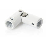 Avosdim - cardan pour volet roulant - sortie hexagonale 10mm acier laqu blanc