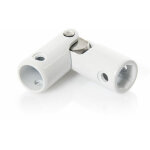 Avosdim - cardan pour volet roulant - sortie hexagonale 10mm & ronde 12 mm blanc