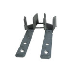 Zurfluh - feller paire tulipe tradi tunnel lames 14 coulisse avec cage