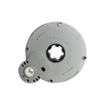 Zurfluh - feller treuil a sortie laterale 7 / 1 entree c8 sortie crabot zf femelle (fdc droite)