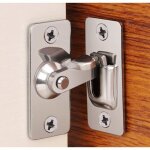 Zvd - 90 degree right angle stainless steel door lock, used for wooden fences, doors and windows, sliding ...