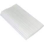 Zvd - b�tons de colle chaude 7x150mm adh�sif transparent pour pistolet � colle chaude 7mm - paquet de ...