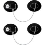 Zvd - child safety window lock keyed window door restrictor child safety lock safety adhesive freezer ...