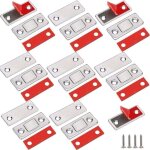Zvd - fermeture magn�tique, 8 pi�ces aimant de porte ultra - mince aimant d'armoire auto - adh�sif fermeture ...