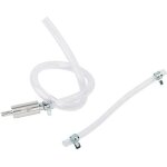 Zvd - kit purge frein moto seringue aluminium et pvc tuyau de purge de frein moto bleeder pompe � huile ...