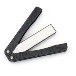 Zvd - lime diamant�e pliante double face pour aff�ter les lames, s�cateurs, burins