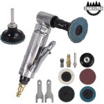 Zvd - meuleuse d'angle pneumatique � air - kit complet avec disques de pon�age - pour carrosserie, lustrage, ...
