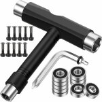 Zvd - outil de skateboard multifonctionnel 22 pi�ces - accessoires de skate portable