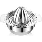 Zvd - presse agrumes 300ml, presse agrumes manuel inox 201 lavable lave - vaisselle, presse citron rotation ...