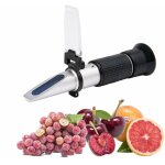 Zvd - r�fractom�tre brix 0 - 40% alcool 0 - 25% atc portable - mesure la teneur en sucre pour vin, bi�re, ...