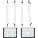 Zvd - tendeur drap housse pour linge de lit 4 pi�ces, r�glable sangles draps �lastique sangle de maintien ...
