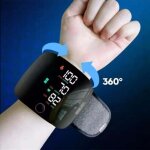 Zvd - tensiom�tre au poignet, tensiom�tre num�rique portable avec �cran lcd r�tro�clair� et m�moire de ...