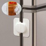Zvd - verrou de s�curit� pour r�frig�rateur armoires de s�curit� pour enfants serrures serrures adh�sives ...
