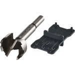 Zvd - wolfcraft 8728000 1 fraise cannel�e �35mm, queue �10mm, longueur 90mm + guide d'installation, argent ...