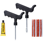 Zxpasra kit de r�paration de pneu, outils pro plus m�ches autovulcanisantes tubeless, kit de reparation ...