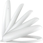 Abattant wc frein de chute duroplast schtte blanc