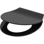 Abattant de wc schtte duroplast noir