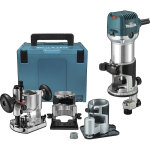 Affleureuse - dfonceuse multifonctions makita rt0702cx3j 710w 6 - 8mm
