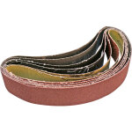 Bandes abrasives fartools pour ponceuse lime 533x30mm (6 pcs)