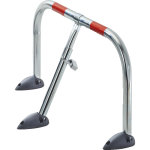 Barrière de parking standard rabattable mottez h42 x l81 x p38cm Barrière de parking standard rabattable mottez h42 x l81 x p38cm