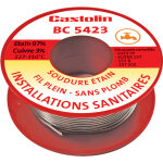 Bobine de fil d'tain castolin 2mm 100g