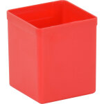 Bote compartiment h63mm 5, 4 x 5, 4cm / rouge