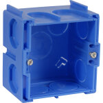 Bo�te d'encastrement carr�e � sceller modulo schneider l60mm - p50mm