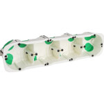Bote d'encastrement tanche  l'air multifix air schneider p47mm quadruple