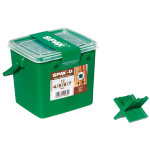 Bote espaceurs de lames de terrasse spax 4x5x6x7mm (12 pcs)