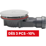 Bonde de douche extra plate slim + wirquin  90mm