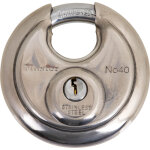 Cadenas disque  cl en acier master lock 70mm