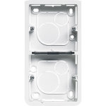 Cadre saillie mosaïc legrand 2x2 modules - blanc Cadre saillie mosaïc legrand 2x2 modules - blanc