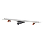 Caniveau de douche extra - plat venisio slim wirquin l700mm Caniveau de douche extra - plat venisio slim wirquin l700mm