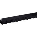 Caniveau � fente aco hexaline 100 polypropyl�ne 1m x l129 x h148mm - a15