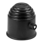 Capot d'attelage avec verrou
