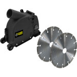 Carter de rainureuse fartools pour meuleuse d'angle 125mm