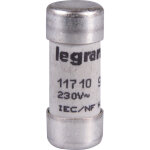 Cartouches � fusible legrand 10, 3x25, 8mm - 10a - voyant - dispo 48h (10 pi�ces)