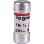 Cartouches  fusible legrand 10, 3x25, 8mm - 16a (10 pices)