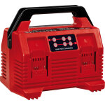 Chargeur 2x2 einhell power x - quattrocharger 18v